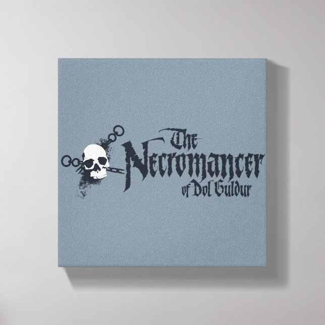 The Necromancer Name Canvas Print (Front)