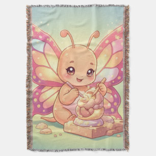 The Nectar Artist Throw Blanket