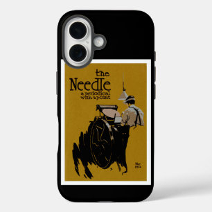 The Needle periodical illustration iPhone 16 Case