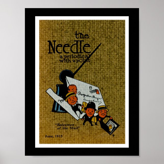 The Needle periodical illustration Poster (Front)