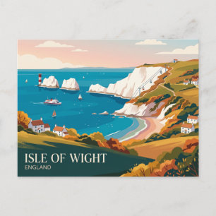 The Needles, Isle of Wight England Postcard