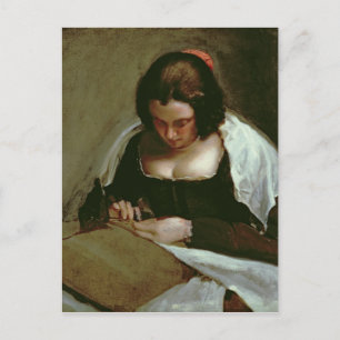The Needlewoman, c.1640-50 Postcard