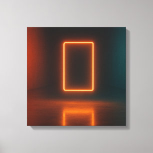 The Neon Gate Canvas Print