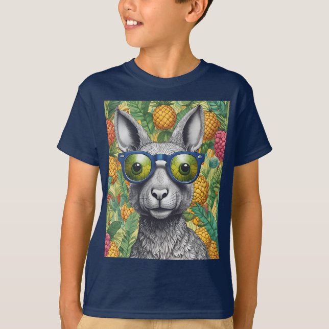 the nerd donkey T-Shirt (Front)