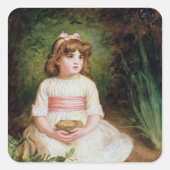 The Nest Square Sticker (Front)