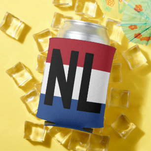 The Netherlands - flag and abbreviation Can Cooler