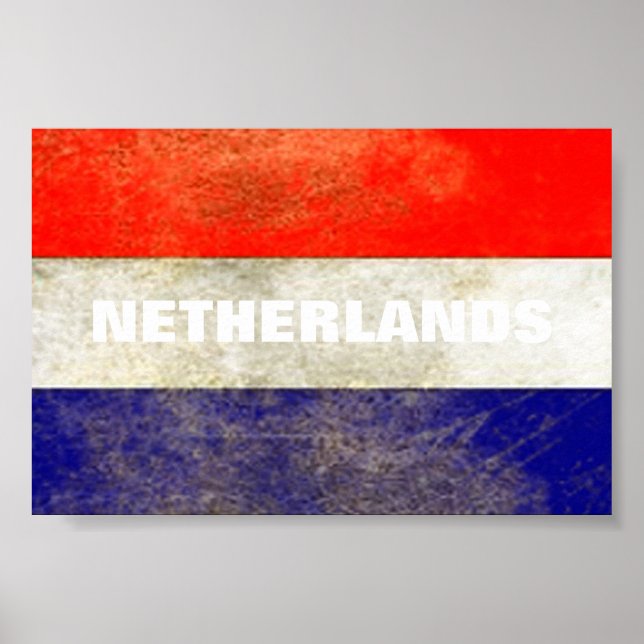 The Netherlands flag Poster (Front)