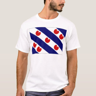 The Netherlands Friesland Flag T-Shirt