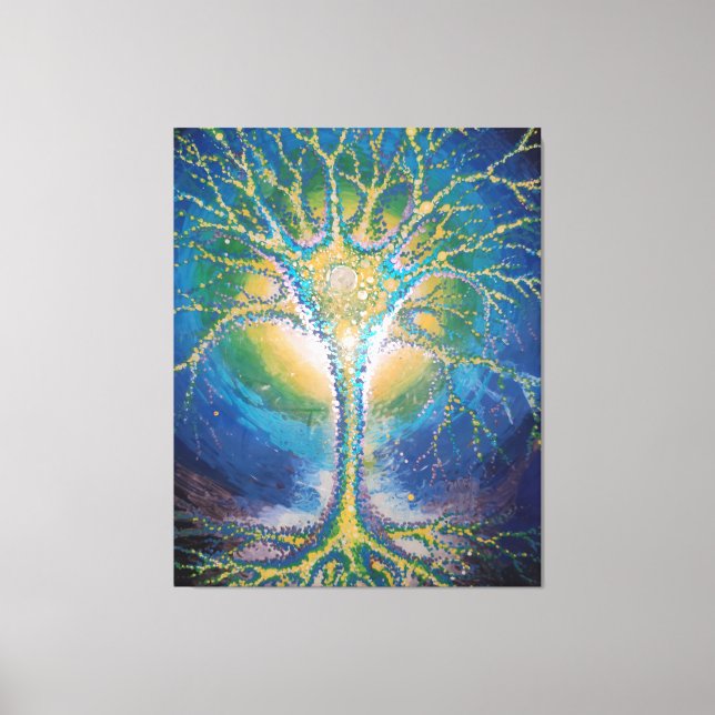 The neural tree canvas print (Front)