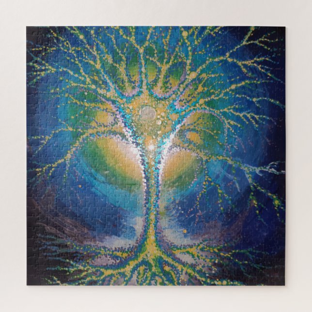 The neural tree jigsaw puzzle (Vertical)