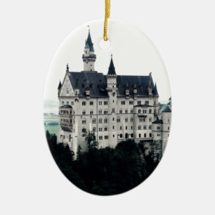 The Neuschwanstein Castle Ceramic Ornament