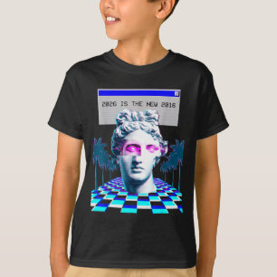 The New 2016 Vaporwave Glitch Statue Aesthetic T-Shirt