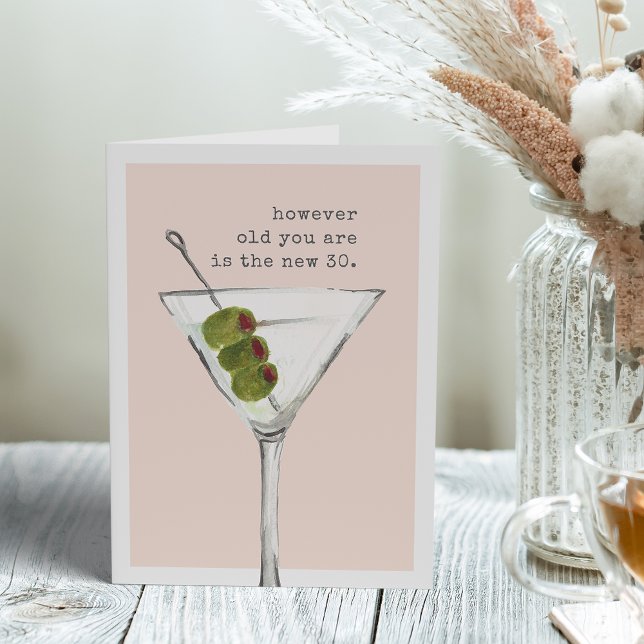 The New 30 | Funny Birthday Greeting Card (Creator Uploaded)