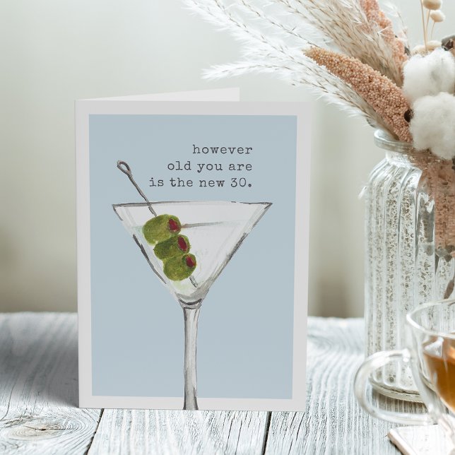 The New 30 | Funny Birthday Greeting Card (Creator Uploaded)