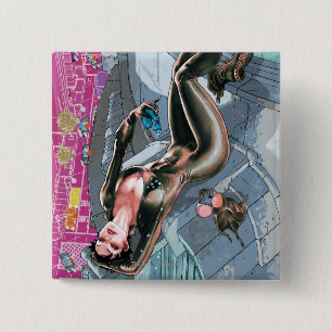 The New 52 - Catwoman #1 2 Inch Square Button