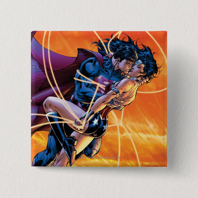 The New 52 Cover #12 2 Inch Square Button (Front)