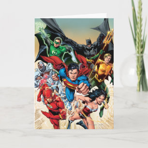The New 52 Cover #1 4th Print Card