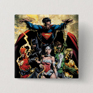 The New 52 Cover #1 Finch Variant 2 Inch Square Button
