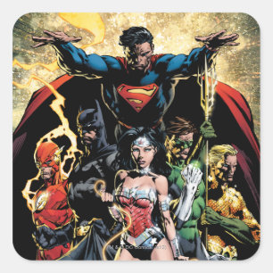 The New 52 Cover #1 Finch Variant Square Sticker