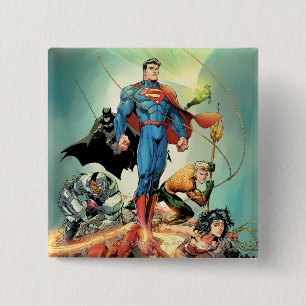 The New 52 Cover #3 Capullo Variant 2 Inch Square Button