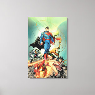 The New 52 Cover #3 Capullo Variant Canvas Print