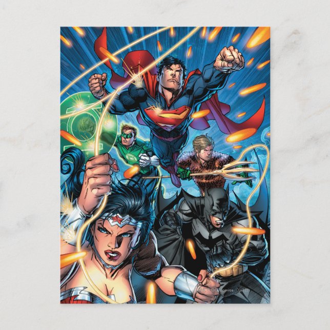 The New 52 Cover #4 Postcard (Front)