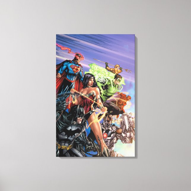 The New 52 Cover #5 Variant Canvas Print (Front)