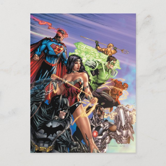 The New 52 Cover #5 Variant Postcard (Front)