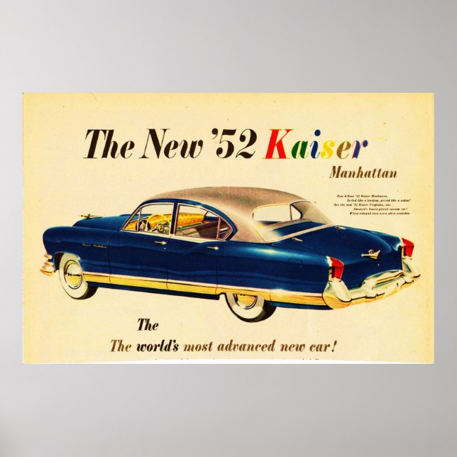 The New '52 Kaiser Car 3 Poster (Front)