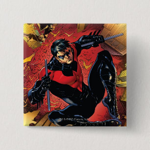 The New 52 - Nightwing #1 2 Inch Square Button
