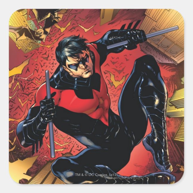 The New 52 - Nightwing #1 Square Sticker (Front)