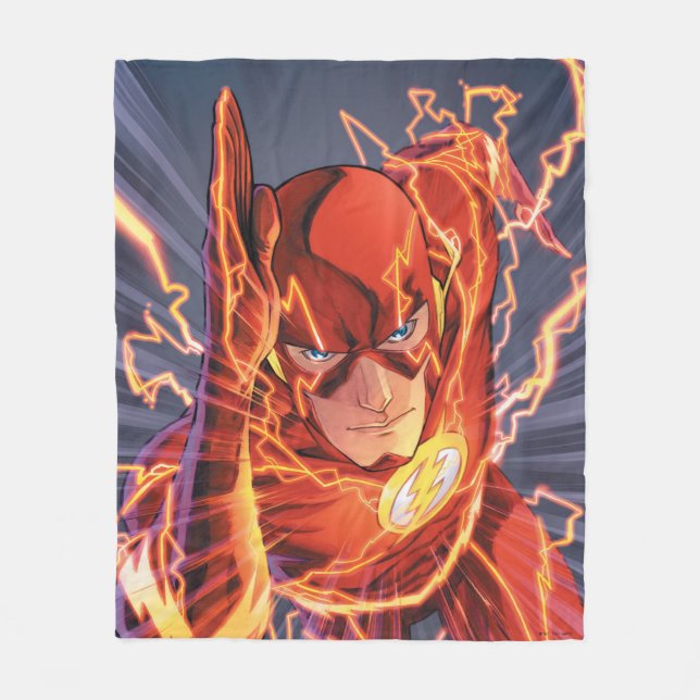 The New 52 - The Flash #1 Fleece Blanket (Front)