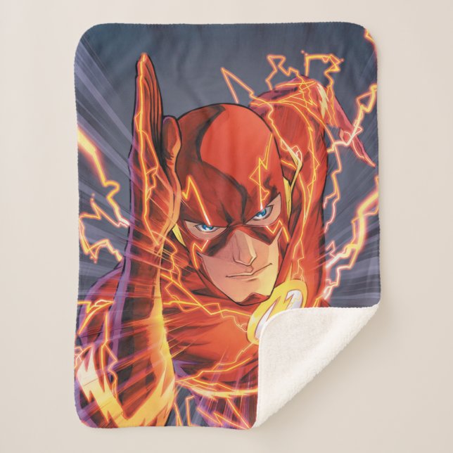 The New 52 - The Flash #1 Sherpa Blanket (Front)