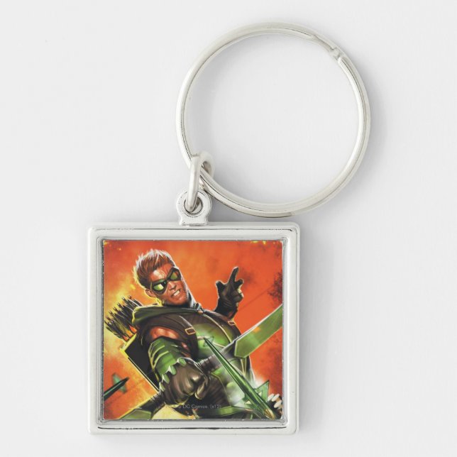 The New 52 - The Green Arrow #1 Keychain (Front)
