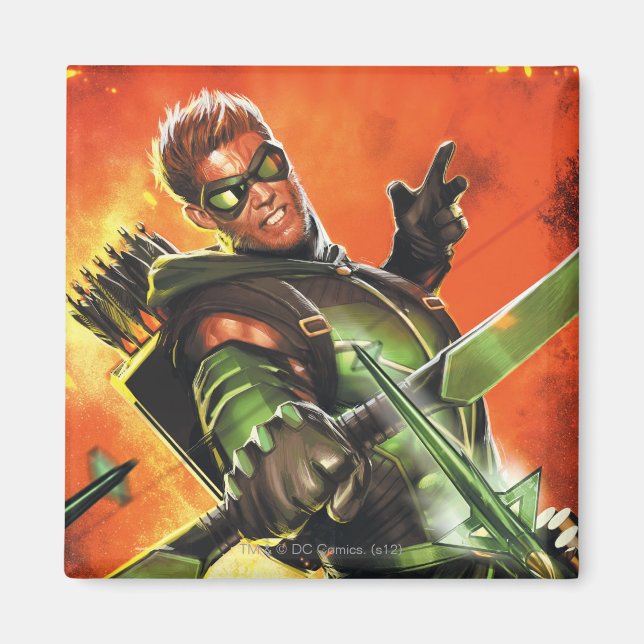 The New 52 - The Green Arrow #1 Magnet (Front)