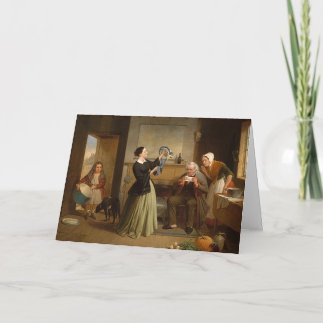 The New Bonnet Folded Greeting Card (Front)