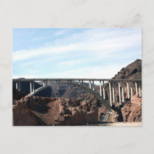 The New Bridge at Hoover Dam Postcard