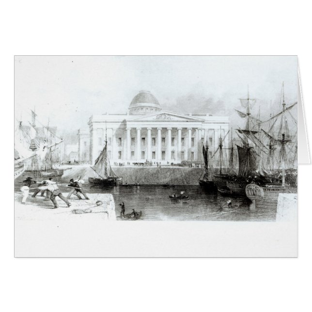 The New Custom House, Liverpool, c.1830 (Front Horizontal)