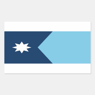 The new Flag of Minnesota State (2023 redesign) Sticker