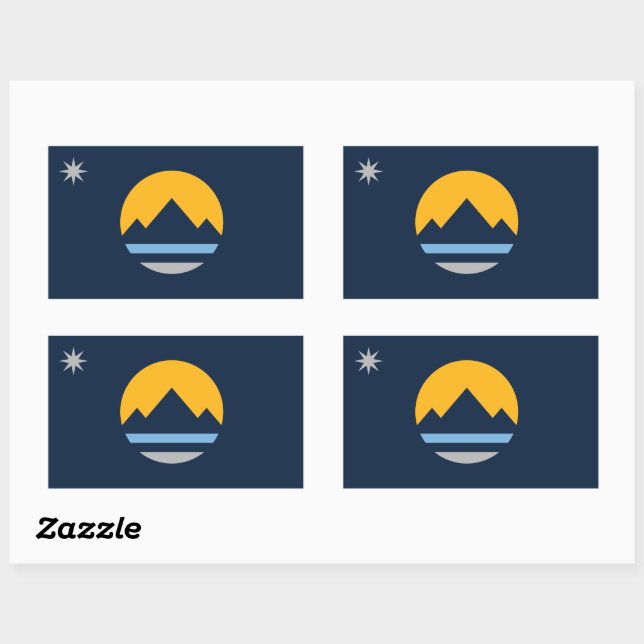 The New Flag of Reno, Nevada Sticker (Sheet)