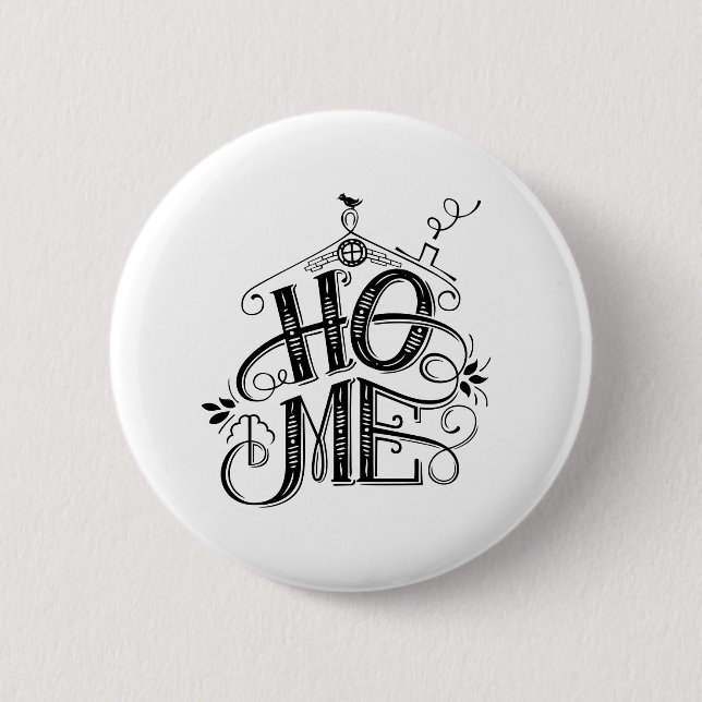 The New home Celebration Graphic 2 Inch Round Button (Front)