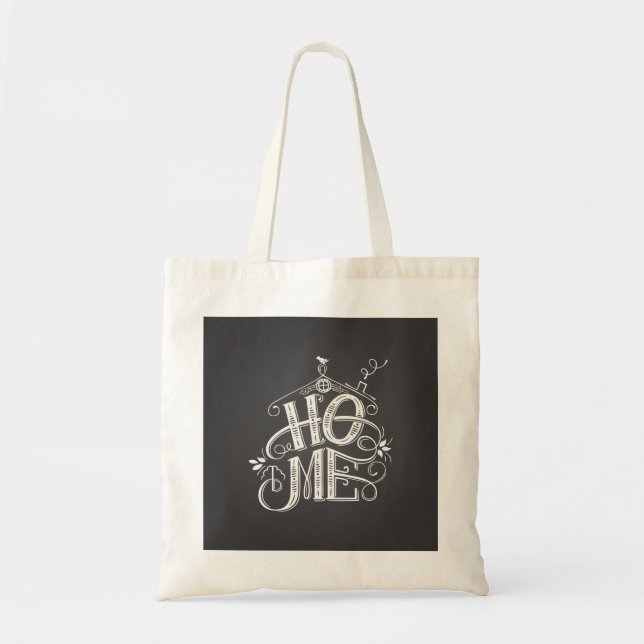 The New home Celebration Graphic Tote Bag (Front)