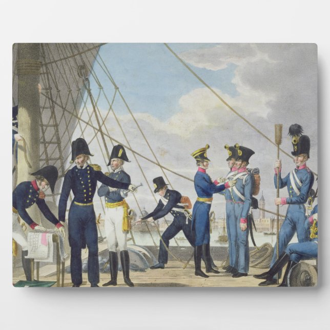 The new Imperial Royal Austrian Navy after the Nap Plaque (Front)