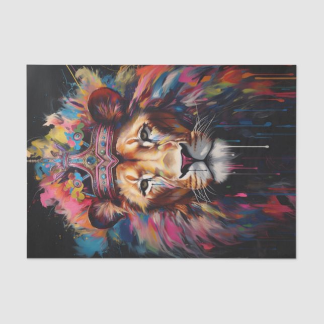 The New King of the Jungle2 Tissue Paper (Front)