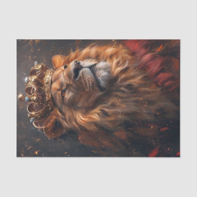 The New King of the Jungle3 Tissue Paper (Front)