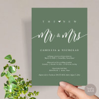 The New Mr and Mrs, Wedding Elopement Party