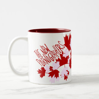 The New Pornographers Oh Canada! Two-Tone Coffee Mug