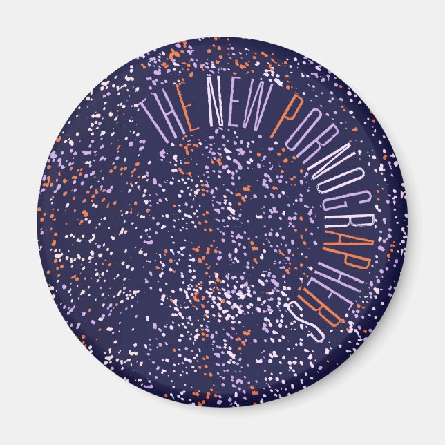 The New Pornographers Spaceship Magnet (Front)