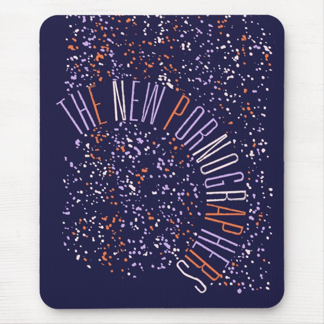 The New Pornographers Spaceship Mouse Pad (Front)