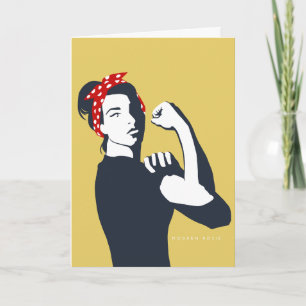 The New Rosie (the Riveter) Note Card